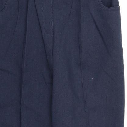 Special Collection Womens Blue  Rayon Trousers  Size 18 L26 in