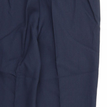 Special Collection Womens Blue  Rayon Trousers  Size 18 L26 in