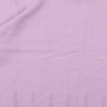 Julipa Womens Purple  Knit Pullover Jumper Size 16