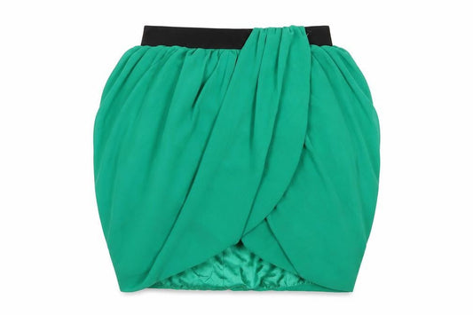 H&M Womens Green   A-Line Skirt Size 10