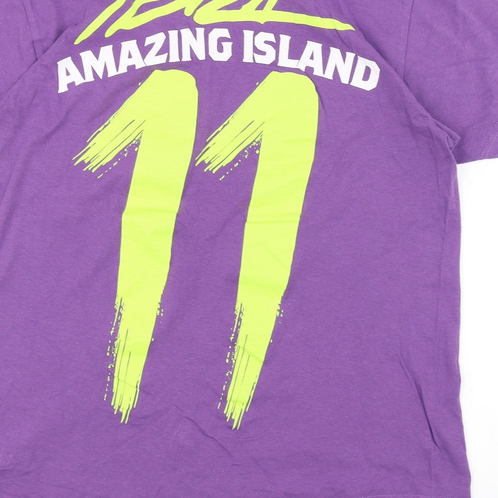 Matinee Womens Purple   Basic T-Shirt Size S