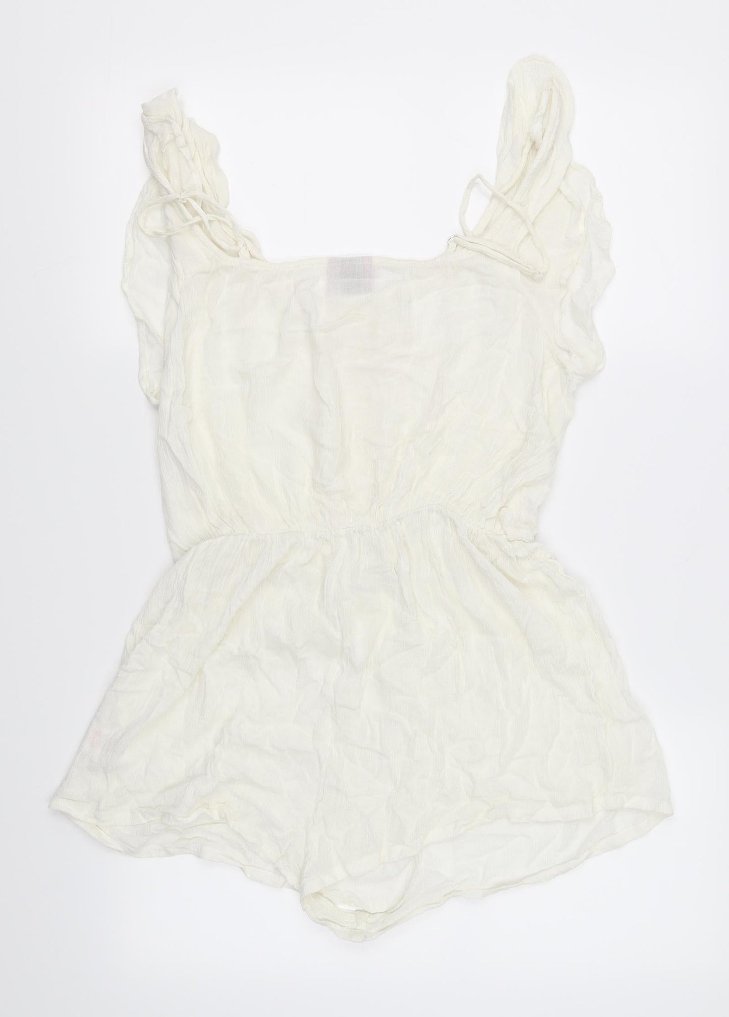 Alive Womens White   Jumpsuit One-Piece Size M