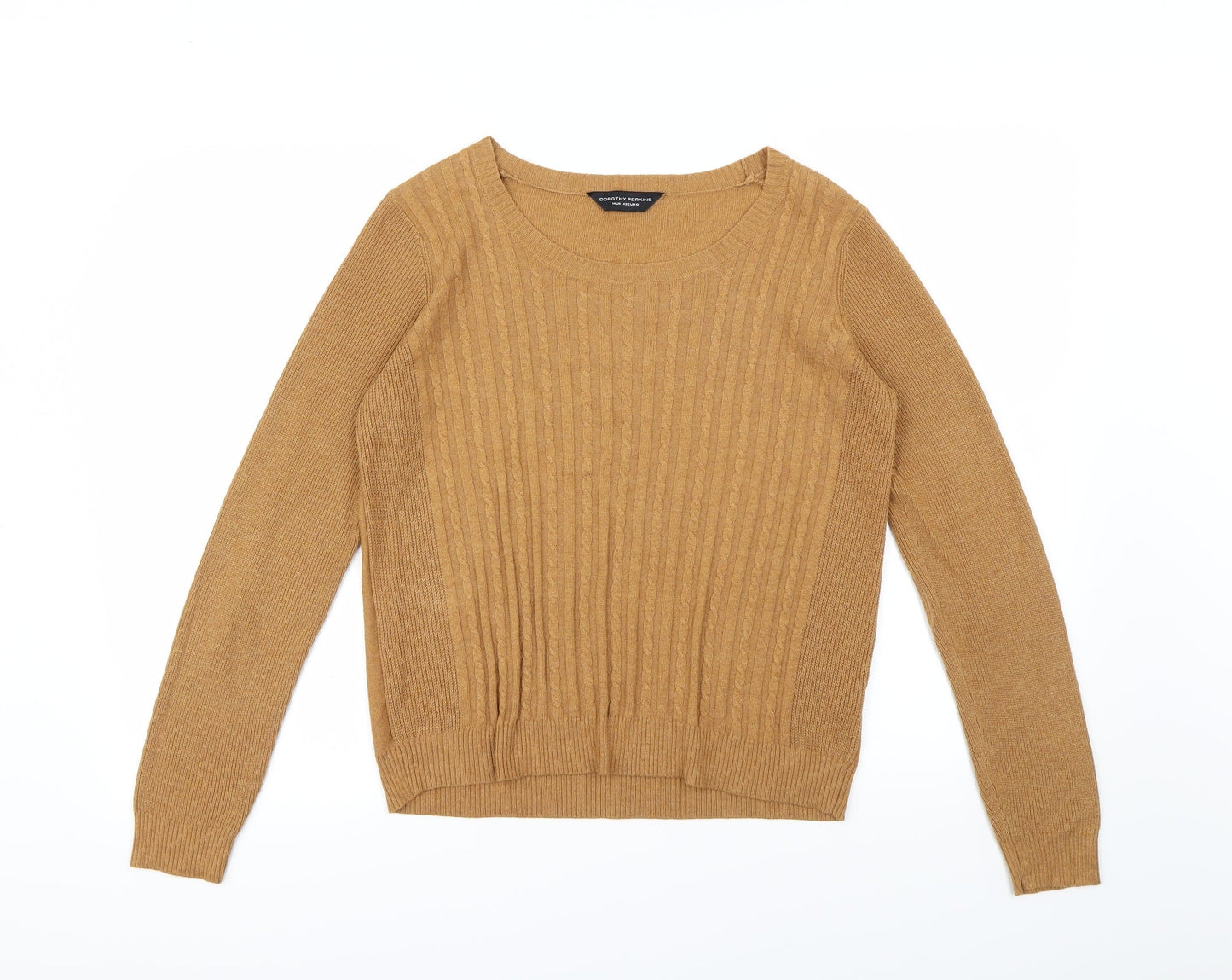 Dorothy Perkins Womens Beige   Pullover Sweatshirt Size 14