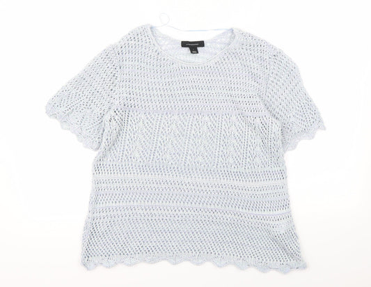 Atmosphere Womens Blue   Pullover Jumper Size L