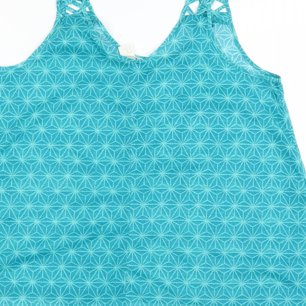 H&M Womens Blue   Basic T-Shirt Size M