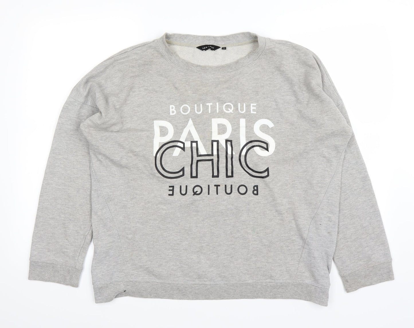 New Look Womens Grey   Pullover Jumper Size 16