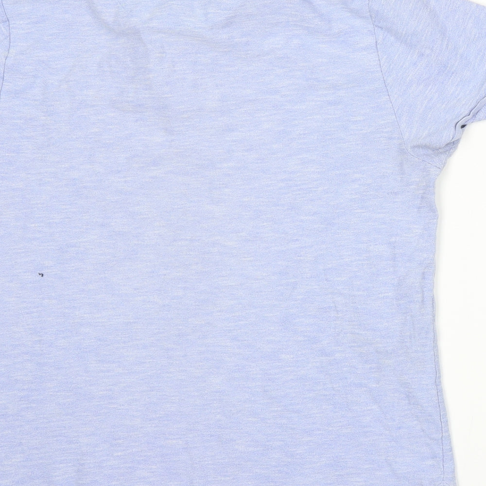 River Island Mens Blue    Polo Size M