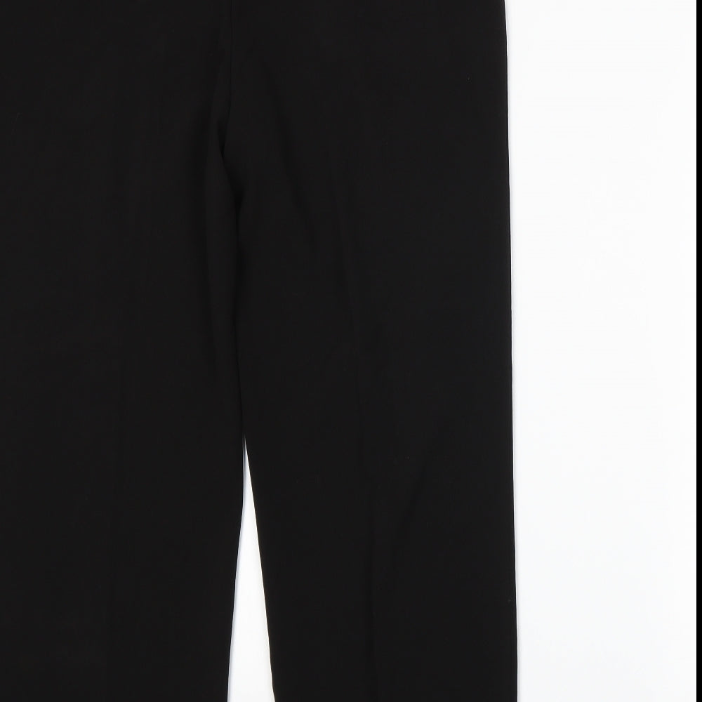 Isle Womens Black   Trousers  Size 16 L25 in