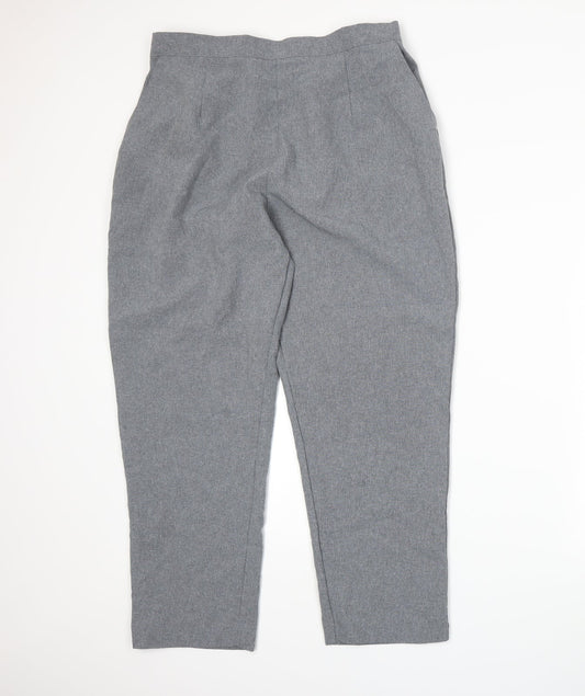 Essentials Womens Grey   Trousers  Size 18 L26 in
