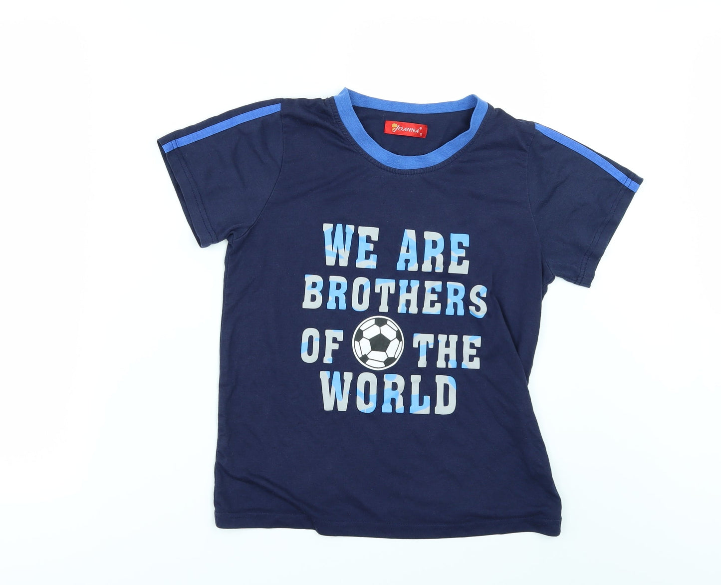 Joanna Boys Blue   Basic T-Shirt Size 11 Years