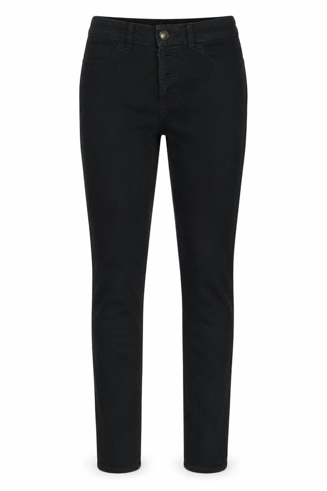 H&M Womens Black  Denim Skinny Jeans Size 8 L28 in