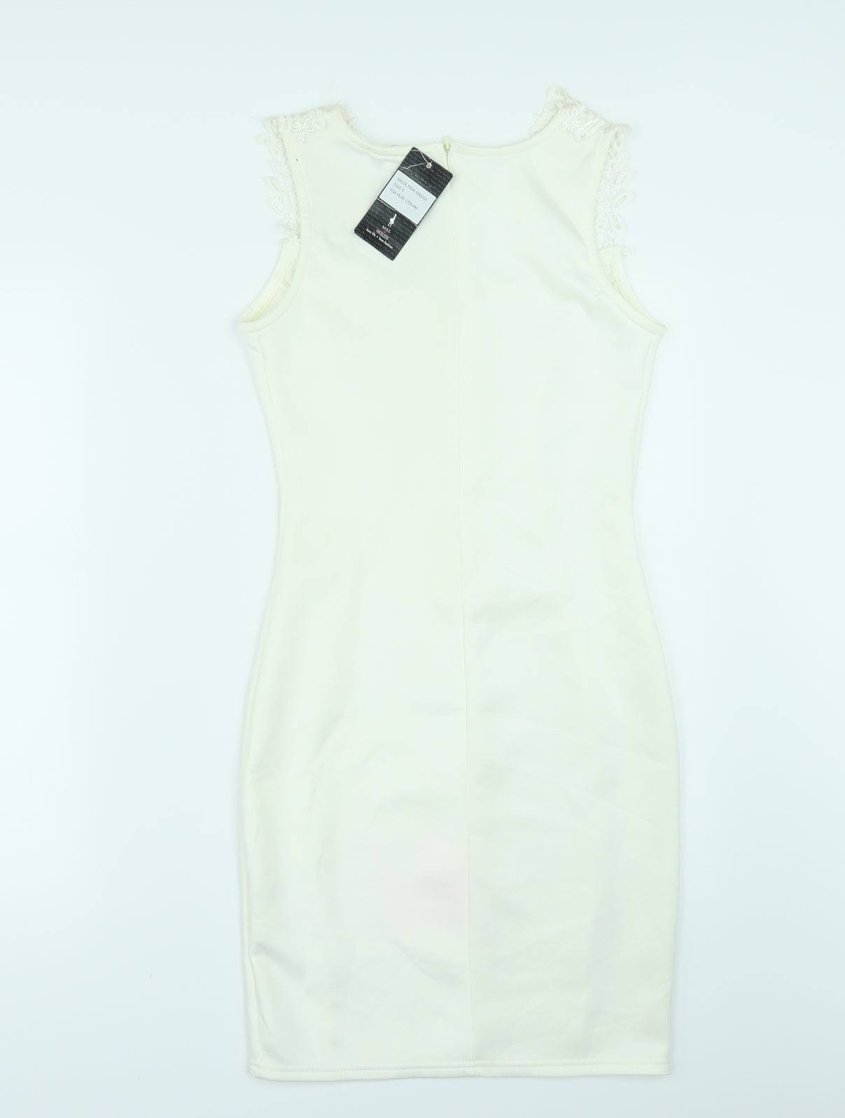 Miss Faceless Womens Ivory   Bodycon  Size 8