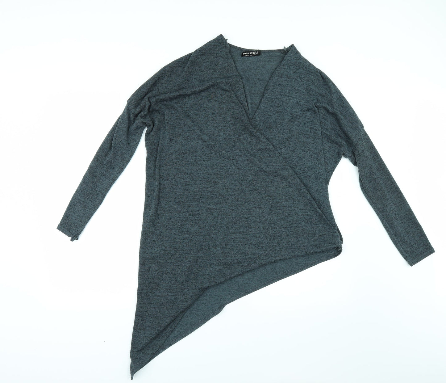 Select Womens Blue   Pullover Jumper Size 10  - Shaped hem