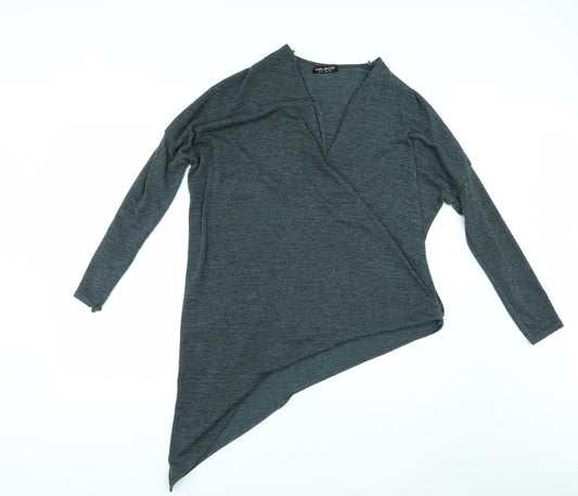 Select Womens Blue   Pullover Jumper Size 10  - Shaped hem