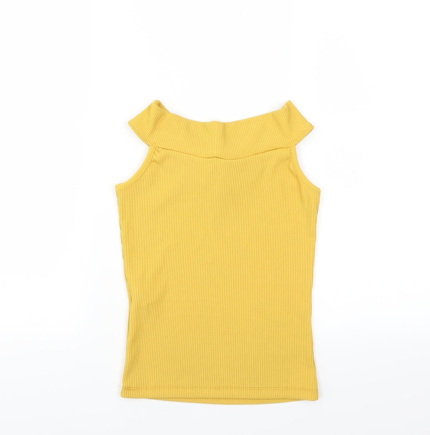 New Look Womens Yellow   Basic Blouse Size 6