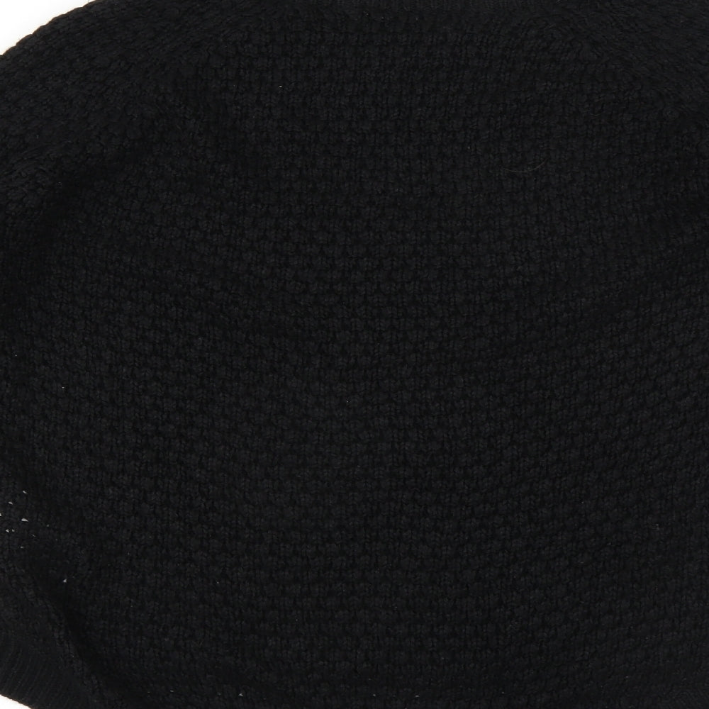 FB Sister Knitwear Womens Black   Pullover Jumper Size M