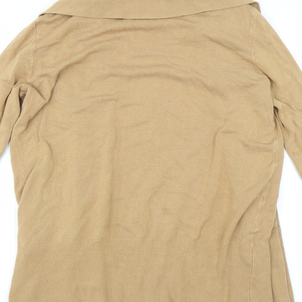 Primark Womens Brown   Cardigan Jumper Size S