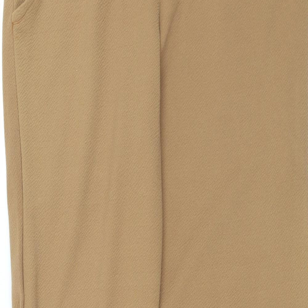 Preworn Womens Beige   Trousers  Size 12 L27 in