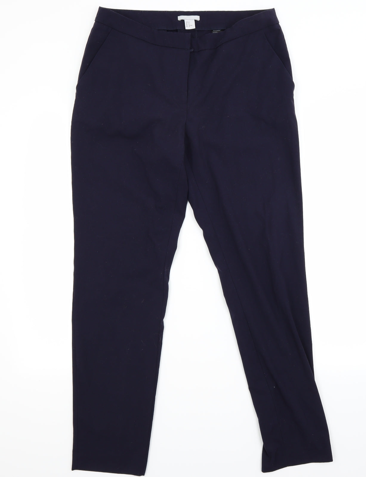 H&M Womens Blue   Trousers  Size 12 L27 in