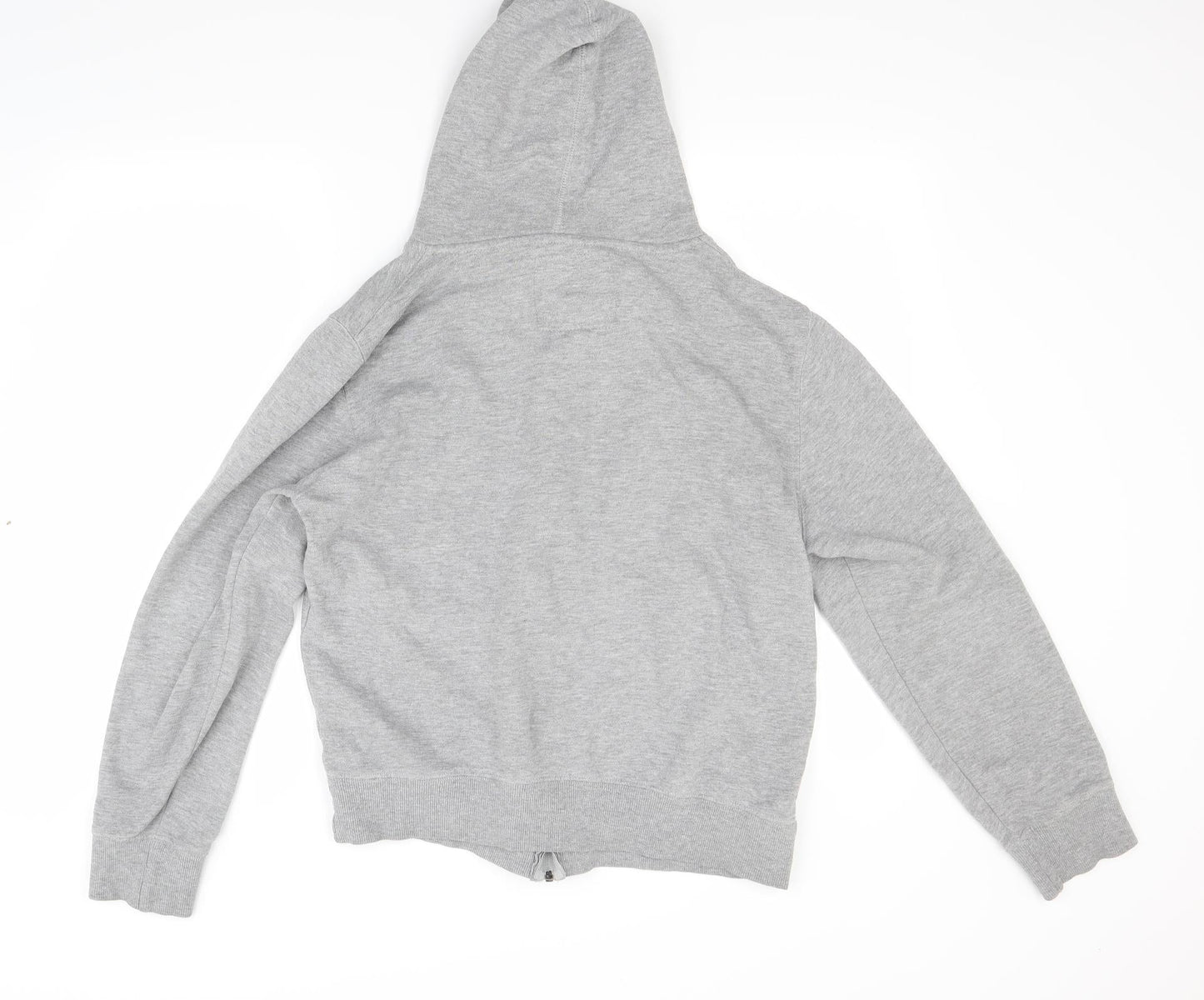 Ceader wood state Mens Grey   Full Zip Hoodie Size M