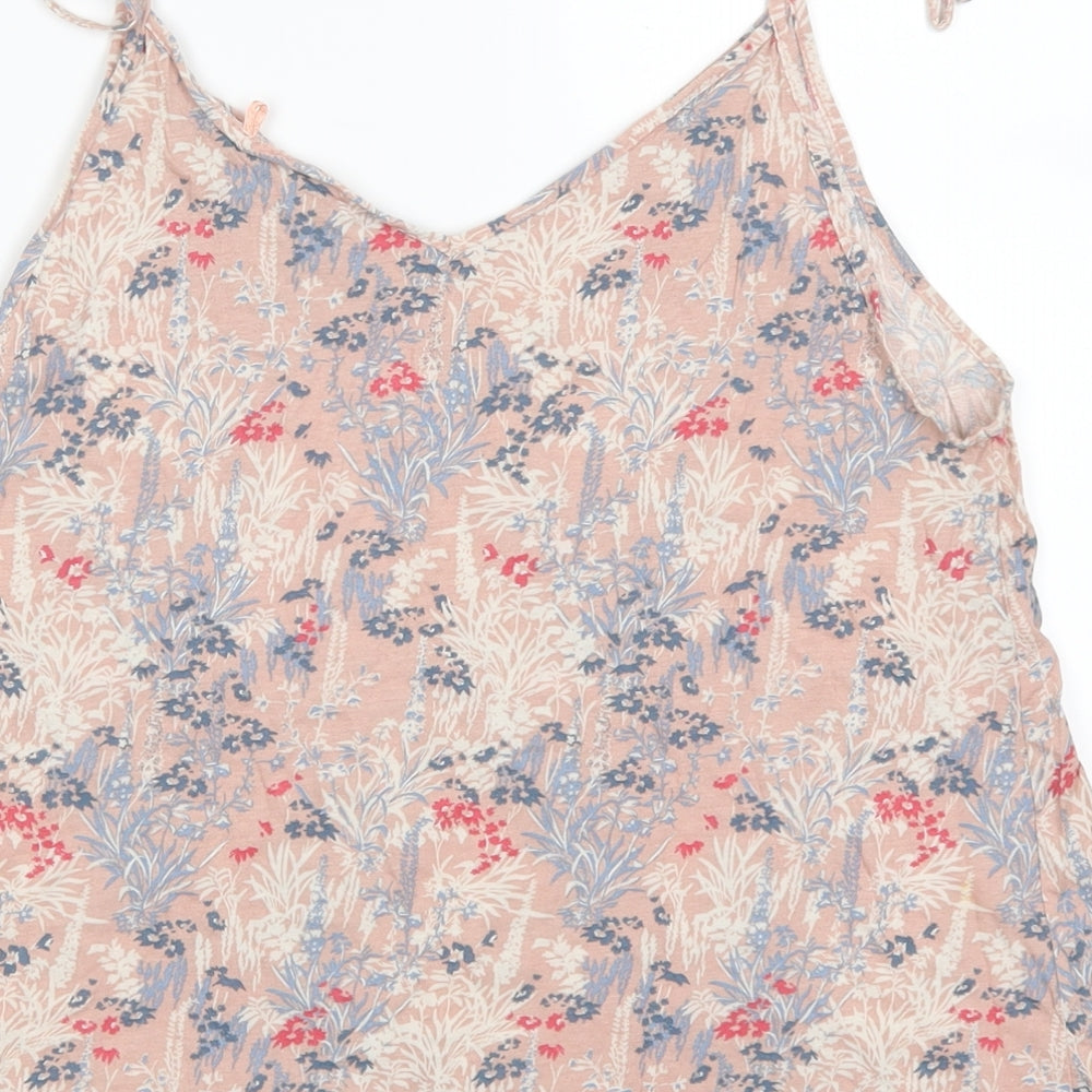 NEXT Womens Pink Floral  Basic Tank Size 12