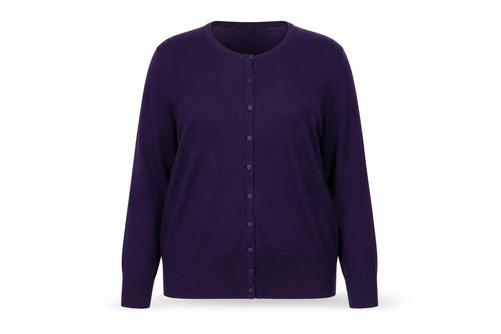 Marks & Spencer Womens Purple   Cape Jumper Size 16