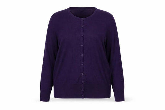 Marks & Spencer Womens Purple   Cape Jumper Size 16