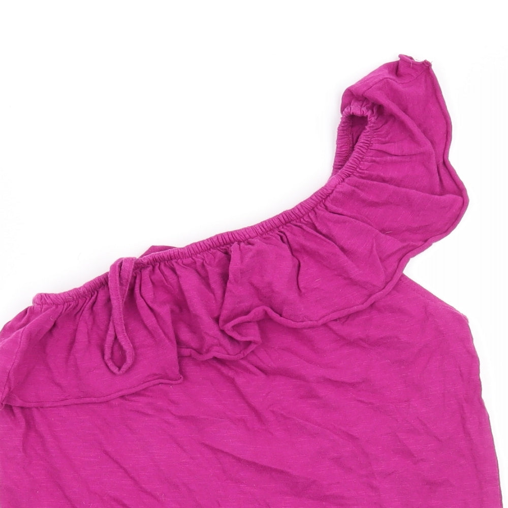 NEXT Girls Purple   Basic Blouse Size 12 Years
