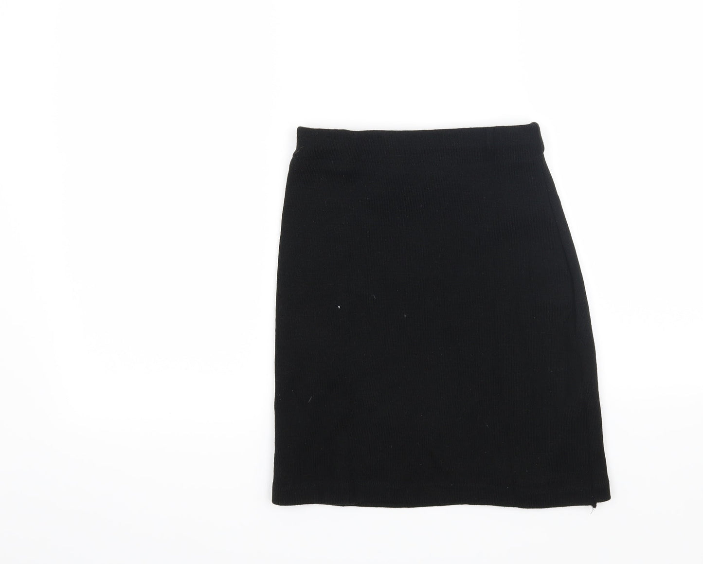 Preworn Womens Black   Straight & Pencil Skirt Size 28 in