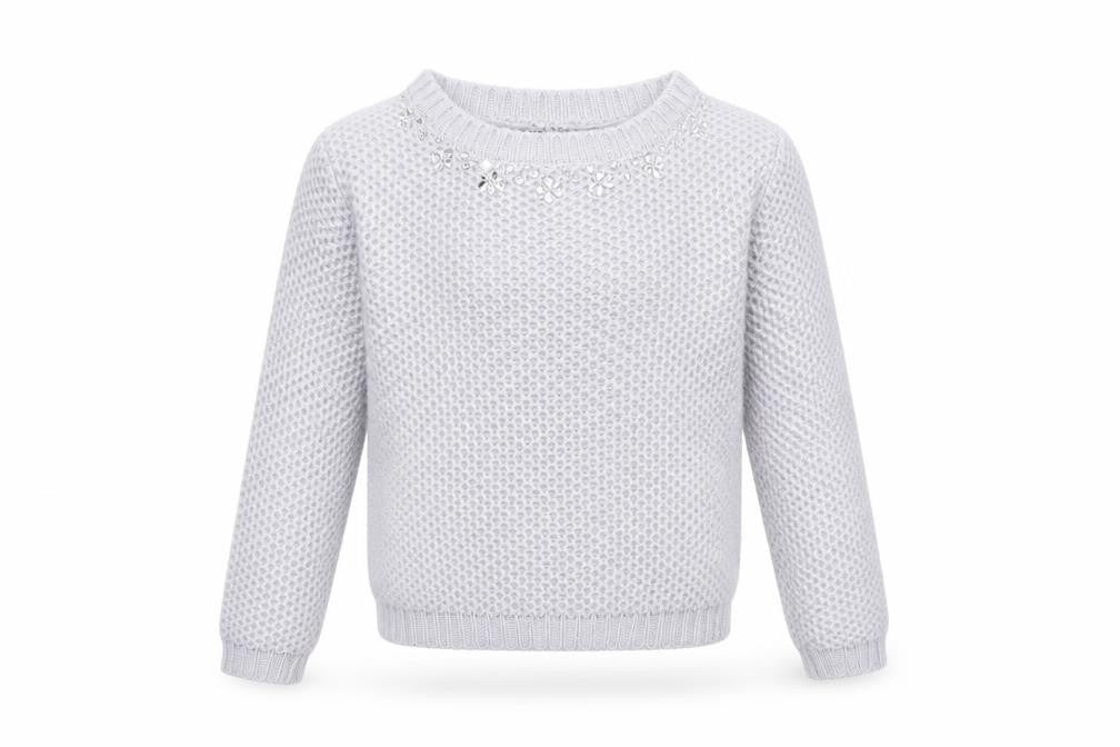 New Look Girls Grey   Pullover Jumper Size 12-13 Years