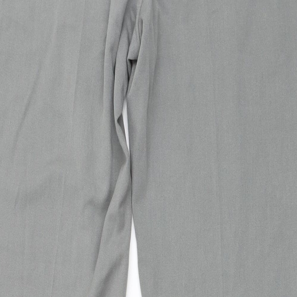 Marks and Spencer Womens Grey   Trousers  Size 12 L25 in