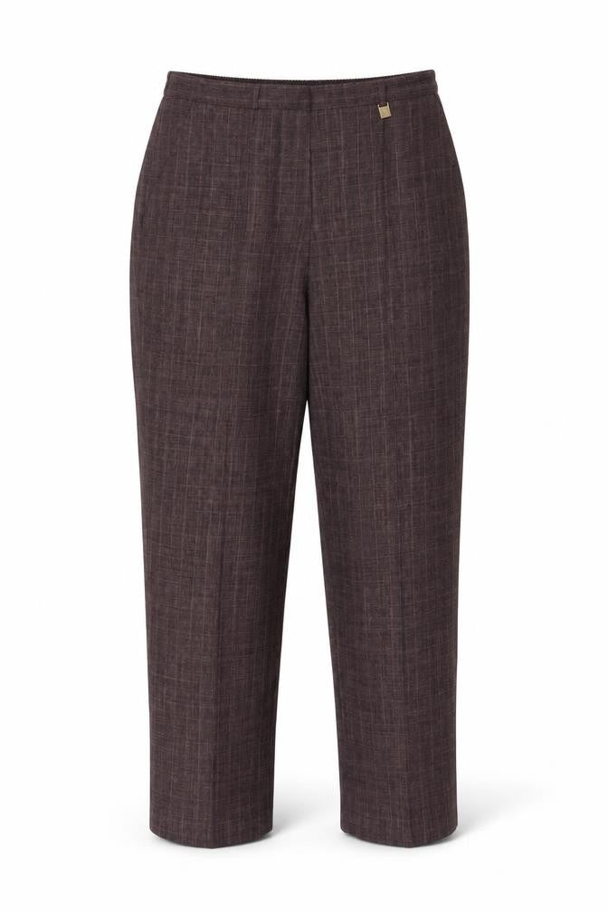 Bonmarché Womens Purple Trousers Size 14 L23 in