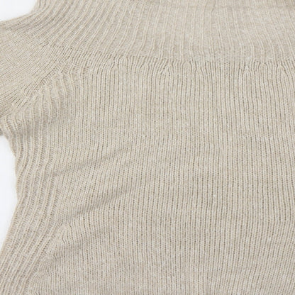 Pura Moda  Womens Beige   Pullover Jumper Size L