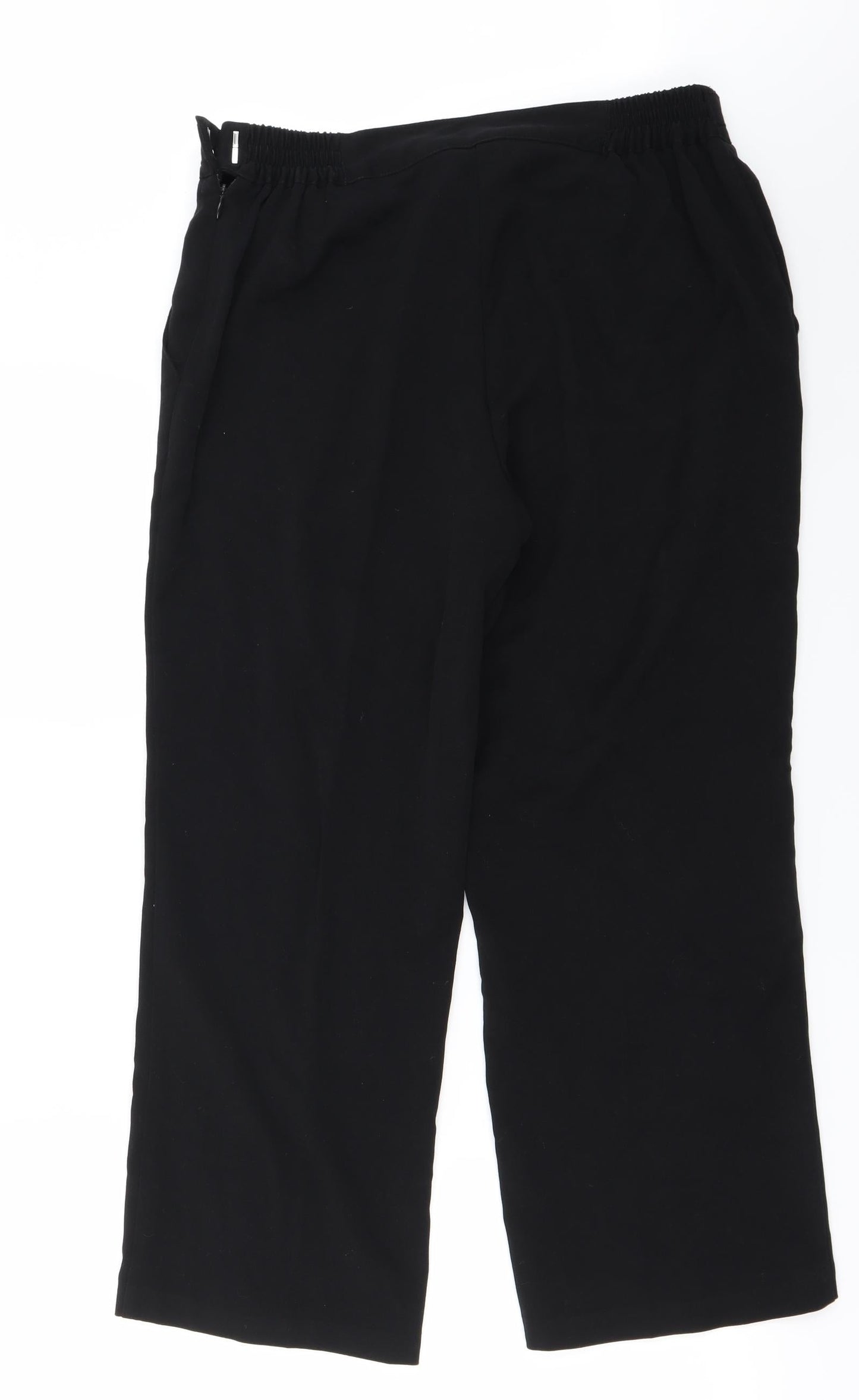 anna rose Womens Black   Trousers  Size 14 L22 in