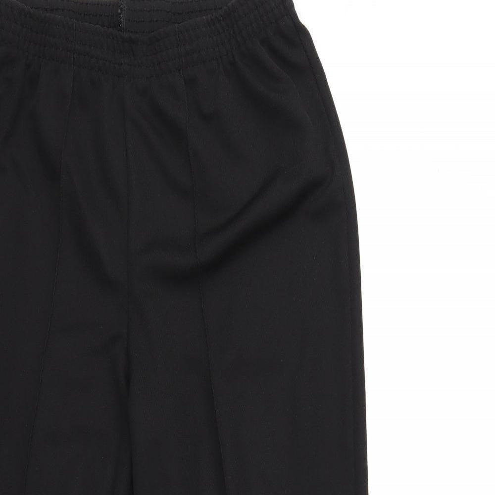 Preworn Womens Black   Trousers  Size 14 L26 in