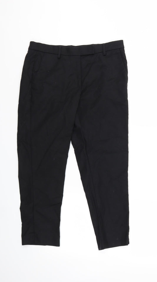 Marks and Spencer Womens Black   Trousers  Size 12 L23 in