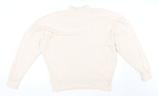 Topshop Womens Pink   Pullover Sweatshirt Size 10