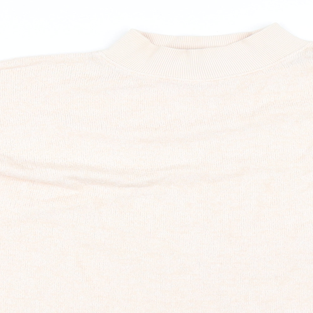 Topshop Womens Pink   Pullover Sweatshirt Size 10