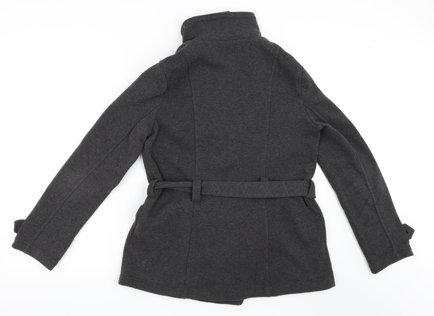 FOREVER 21 Womens Grey   Pea Coat Coat Size M