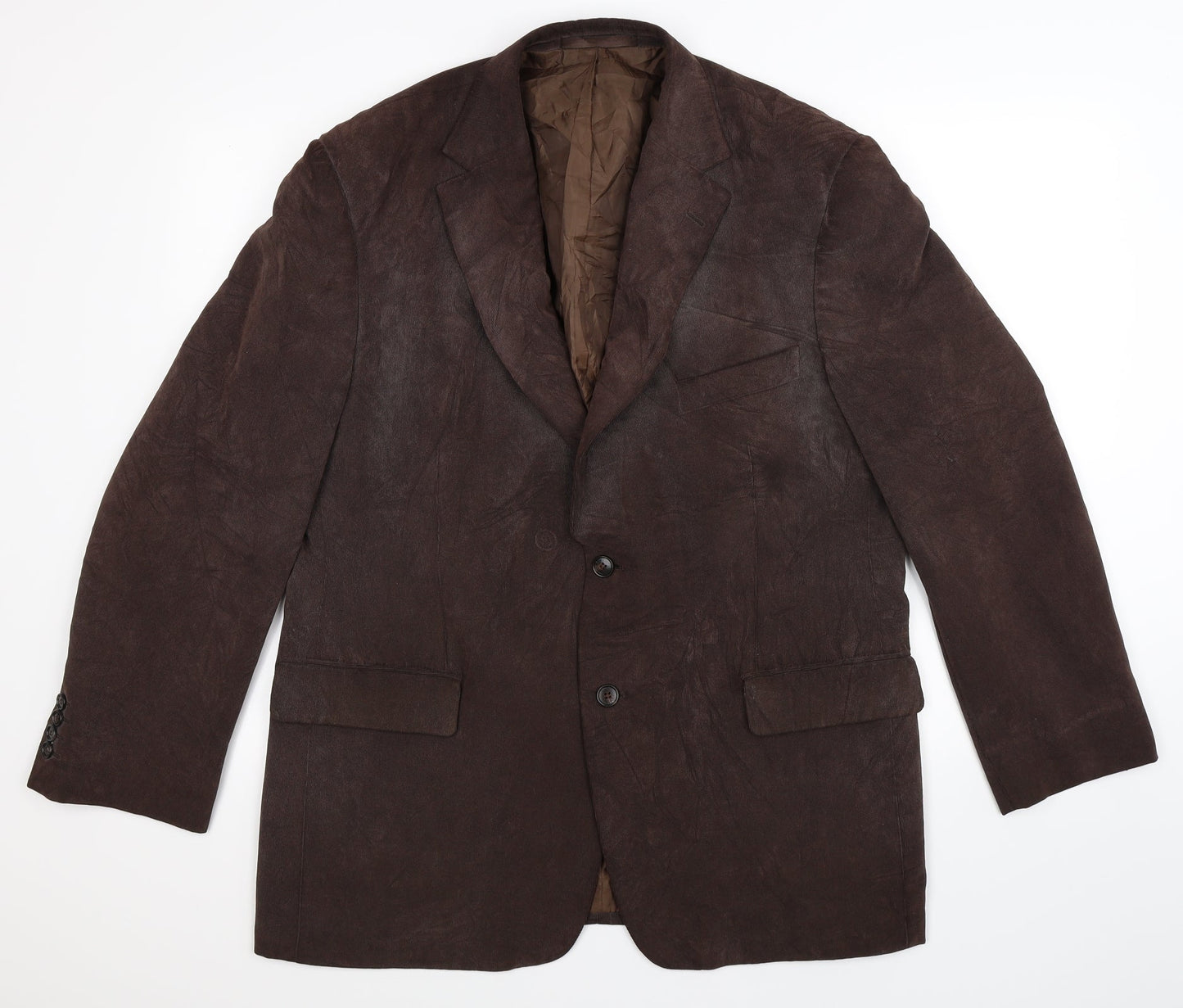 Marks and Spencer Mens Brown   Jacket Suit Jacket Size 42
