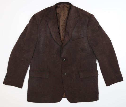 Marks and Spencer Mens Brown   Jacket Suit Jacket Size 42