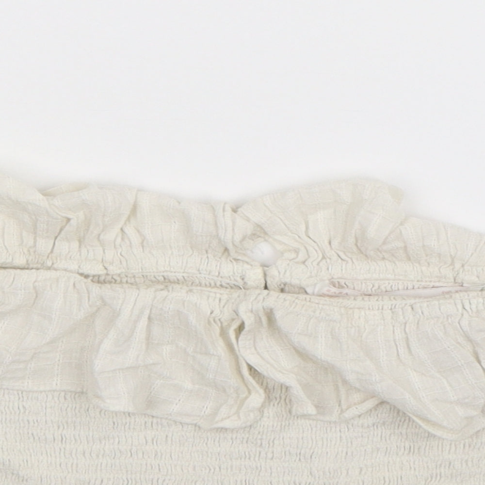 Zara Womens White   Basic Tank Size XS