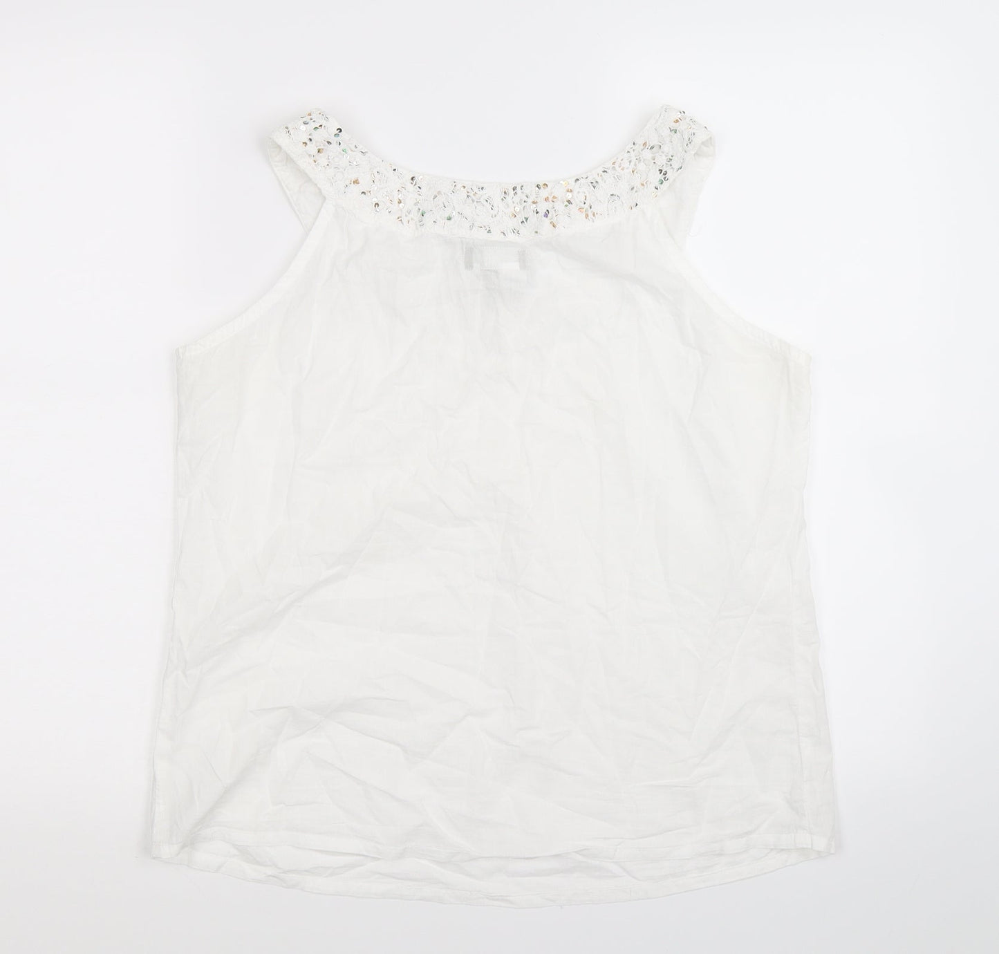 The Territory Ahead Womens White   Basic Tank Size M