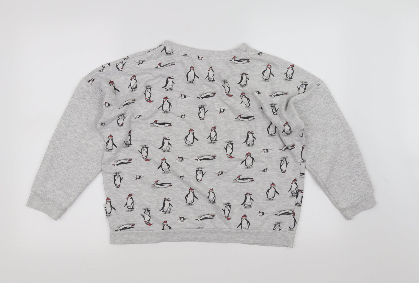 Chill Out Womens Grey   Basic T-Shirt Size 6