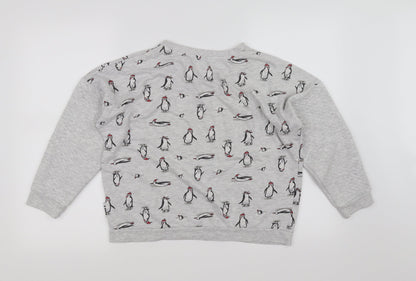 Chill Out Womens Grey   Basic T-Shirt Size 6