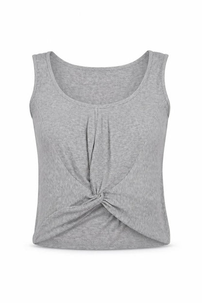Missguided Womens Grey   Basic Tank Size 10