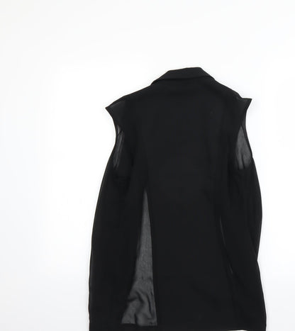 Next Womens Black   Cardigan Jumper Size 6