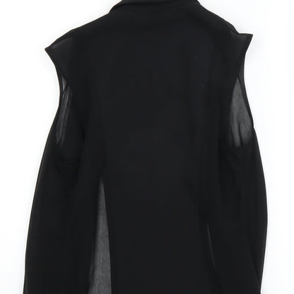 Next Womens Black   Cardigan Jumper Size 6