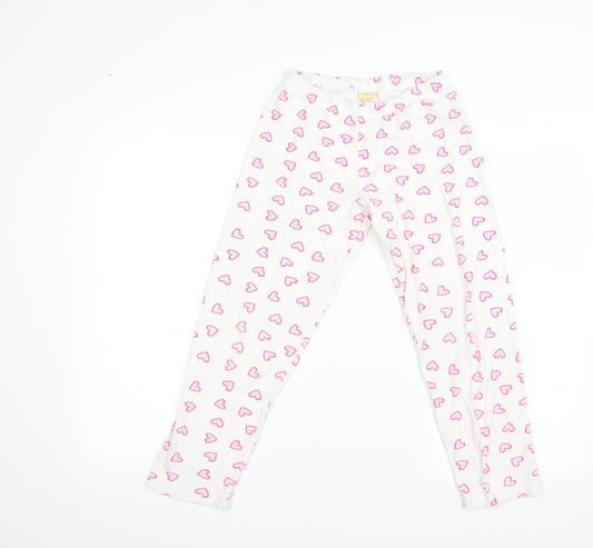 OVS Girls White Polka Dot  Jegging Trousers Size 8-9 Years