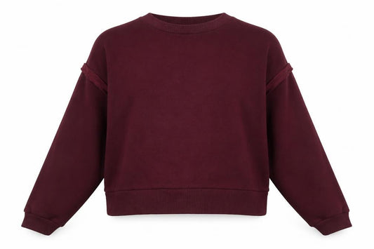 New Look Womens Red   Pullover Sweatshirt Size 14